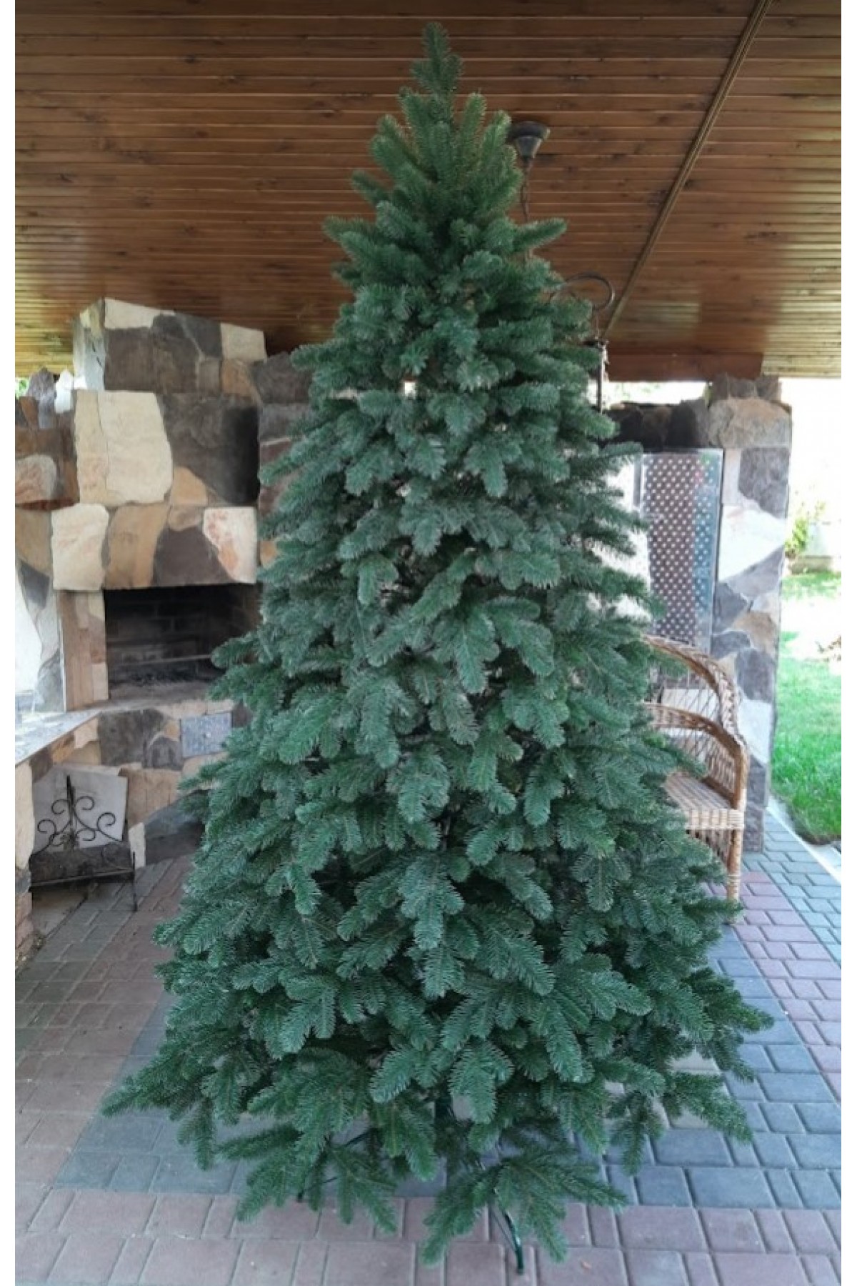 Литая искусственная зеленая елка Vip Tree 150 см | Искусственная литая ель
