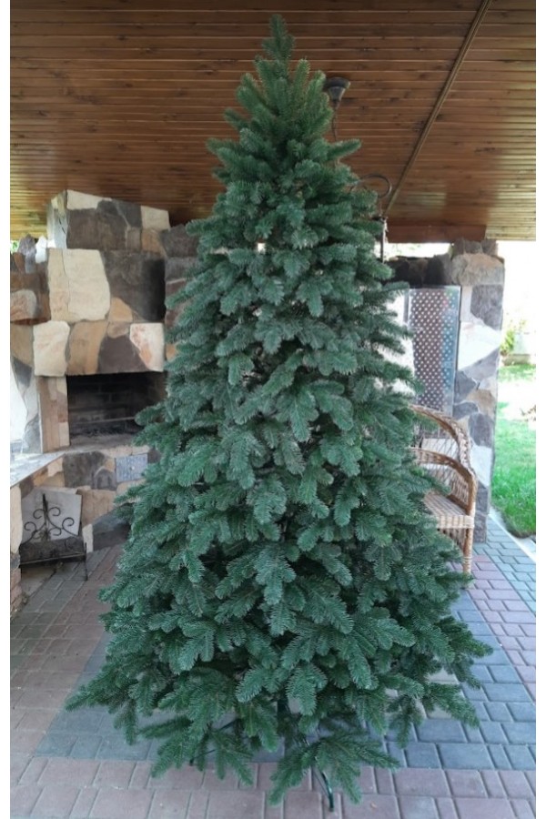 Литая искусственная зеленая елка Vip Tree 210 см | Искусственная литая ель