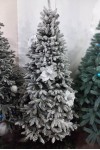 Елка литая Заснеженная Global Combi 180 см | Новогодняя заснеженная елка