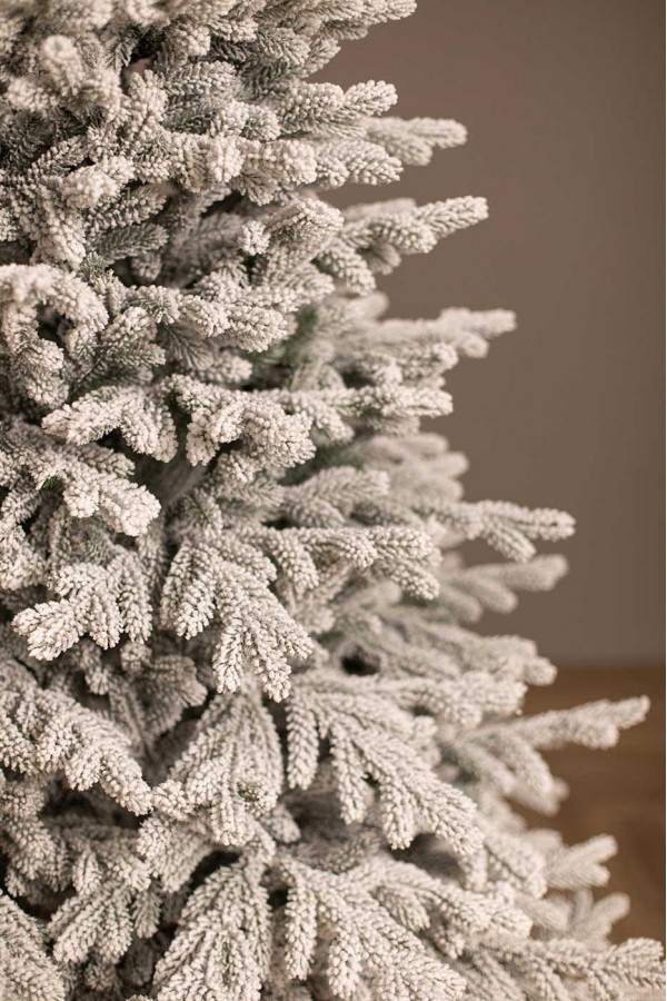 Ёлка литая заснеженная Закарпатская 210 см | новогодняя заснеженная елка