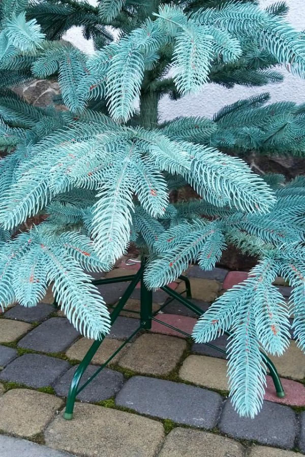 Литая елка Премиум 2.50м. Голуба | Искусственная литая ель
